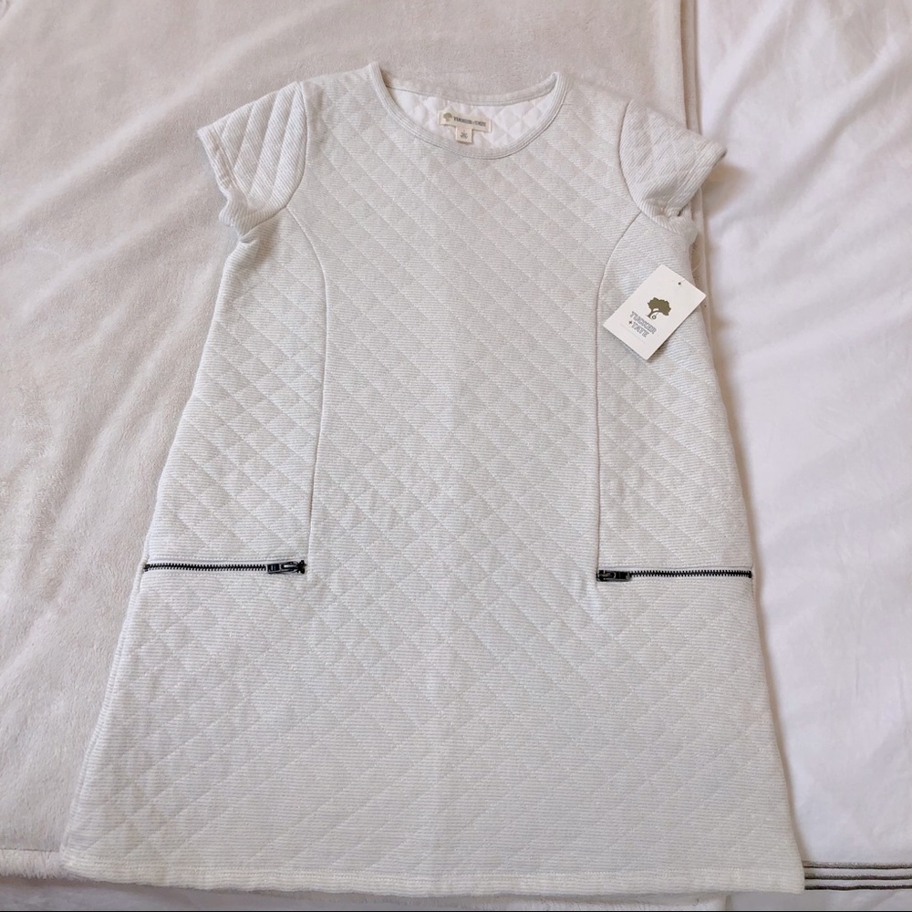 Tucker and Tate girls size 7 cream dress NWT